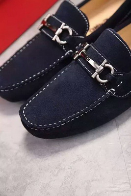 Salvatore Ferragamo Business Casual Men Shoes--027